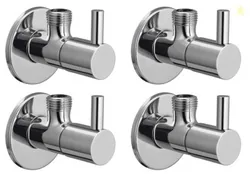 Jagger JAGM01 Turbo Brass Disk Angle Cocke For Bathroom With Flange An