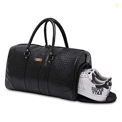 Fur Jaden Weekender Duffle Bag with Shoe Pocket for Travel for Men and