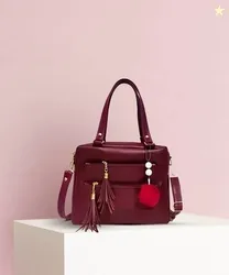 Cleto Maroon Women Sling Bag CLT-HAMZACT ALR1_MN