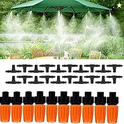 DIY Crafts Garden Irrigation Rotating Misting System Hanging Refractio