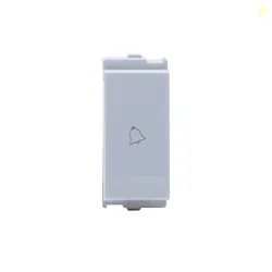 Wipro Northwest Venia 6A Bell Push, White (pack of 20)