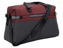 Nasher Miles Bern Grey-Maroon Duffle Bag 41 L