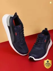 PUMA Fire run IDP Sneakers For Men (Blue , 9)