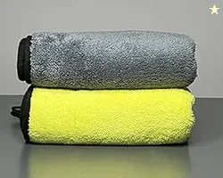 Homerz Thick 600 GSM Microfiber Cloth for Car and Bike wash 16 x 16 in