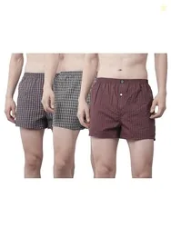 Dollar Mens Cotton Rich Boxer (Pack of 3)