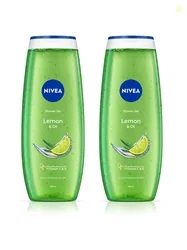Nivea Set of 2 Lemon & Oil Naturally Caring & Refreshing Shower Gel -
