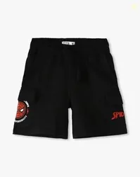 KB TEAM SPIRIT Boys Spider-Man Print Regular Fit Shorts