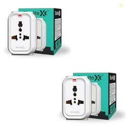 Sturlite Alyx 3 Pin Plug| 2-Pin & 3-Pin Socket| Universal AC Travel Ad