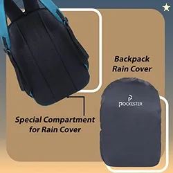 Large 35 L Laptop Office College Unisex Backpack with rain cover (Comp