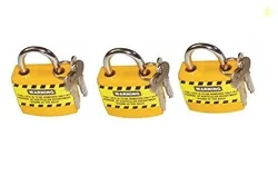 Aktion Safety Lockout Padlock AK-JPL-105 Made of ABS Cover (Pack of 1)