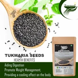 Rawmest Organic Tukmaria Seeds | High Fiber | Omega-3 Rich | Weig...mo