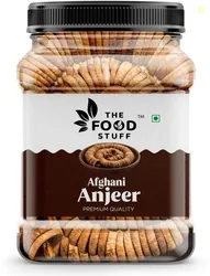 THE FOOD STUFF DRY FIGS PREMIUM ANJEER BOLD AND SOFT FIGS 1KG JAR...more