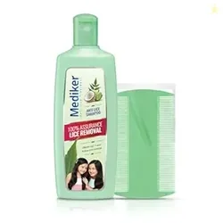 Mediker Anti-Lice Treatment Shampoo + Anti Lice Comb, 100 ml