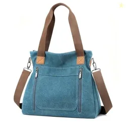 PALAY Hand Bag for Women Canvas Tote Bag Large Capacity Shoulder Bags