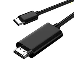 Mindorlen USB-C to HDMI Cable 6ft - 4K for Monitor & Mac USB-C to HDMI