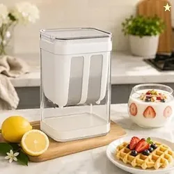 PANCA 2-in-1 Greek Yogurt Maker & Hung Curd Maker | Fine Mesh Strainer
