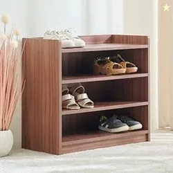 Home Centre | Helios Alton Merida 12 Pairs Shoe Rack | Engineered Wood
