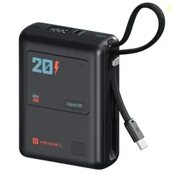 Portronics Aqua 65, 65 W Compact Pocket Size Power Bank