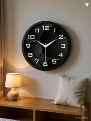 Sirohiya Analog 28 cm X 28 cm Wall Clock (Multicolor, With Glass,...mo