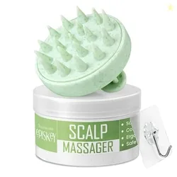 Scalp Massager Shampoo Brush, Eco-Friendly Wheat Straw Body With Soft