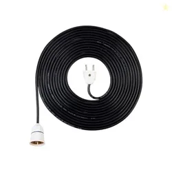 Ocko Bulb Holder with 0.5 MM Extension Cable with Flexible Wire & 2-Pi