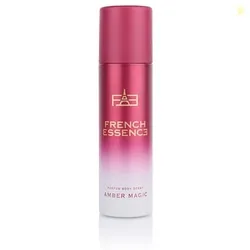 French Essence Amber Magic | Deodorant for Men and Women | No Gas | Bo
