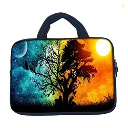 Theskinmantra Day and Night Laptop Sleeve for 11 inch(27cm) laptops