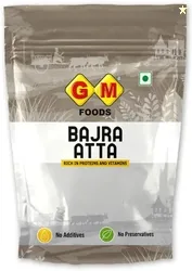 GM FOODS Bajra Atta 500g | High Fiber Millet Flour | Rich in Prot...mo