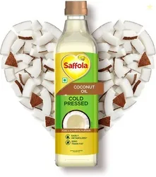 Saffola Cold Pressed Coconut Oil (1 L)