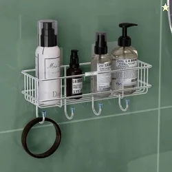 Impulse by Plantex Self-Adhesive Multipurpose Bathroom Shelf with...mo