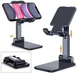 SPYKART Fully Foldable Tabletop Desktop Tablet Mobile Stand Holder - A