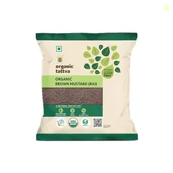 Organic Tattva Spices - Brown Mustard 200g(100g x Pack of 2)