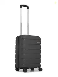 TEAKWOOD LEATHERS Unisex 8 Wheels Trolley Bag, Hard Cabin with Zipper