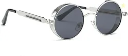 PC STAR UV Protection, Riding Glasses Round Sunglasses (Free Size...mo