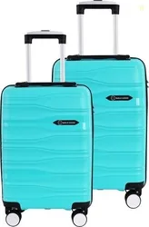 Marlin London Hard Body Set of 2 Luggage 8 Wheels - UDAAN Light-W...mo