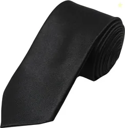 KAEZRI Silk Tie & Cufflink (Black)