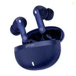 pTron Bassbuds Fury in-Ear TWS Earbuds with 13mm Drivers, 50Hrs Playti
