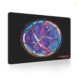 Ambrane Mouse Pad 7.5 x 9 inches for Gaming Mouse Pad, Compatible with