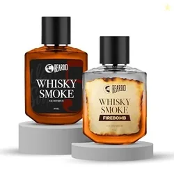 Beardo Fire & Smoke Edition Perfume Combo for Men- Whiskey Smoke & Fir