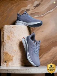 Abros STARE-ON Running Shoes For Men (Grey , 6)