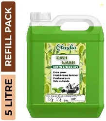 Qlendia Green Dishwash has the power of Green lemon,which helps c...mo