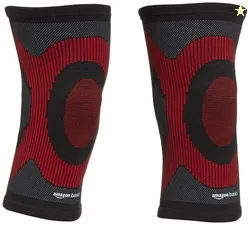 Amazon Basics - Premium Knee Cap Support | Medium Size | Quick Sweat-D