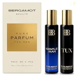Bergamot Beaute Gentleman & Tux Perfume Luxury Gift Set for Men Long L