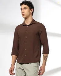 NETPLAY Men Patterned Slim Fit Shirt