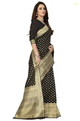 Glory Sarees Womens Banarasi Silk Saree With Blouse Piece (Glory_Silk1