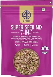 41 Foods Premium Seed Mix 7-in-1 | Flax Chia, Pumpkin, Sunflower, Wate