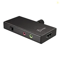 j5create Live Video Capture Card - HDMI to USB-C, Supports 1080p 60FPS