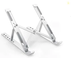 Coverskart Portable Laptop Stand, Aluminum Foldable Holder, 6 Lev...mo
