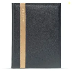 Mahavir Standard Diary 2026 | B5 Size | One-Day-to-a-Page New Year Diary with Thumb-Cut Indexes | 424 pages | Acrylic Coated Cover Material | (Black)