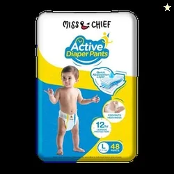 Miss & Chief Active Pant Diapers - L